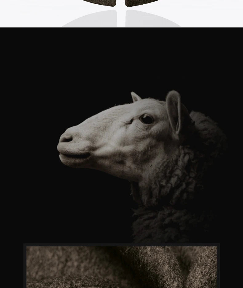 BROWON Men’s Wool Trench Coat – Long Solid Color Business Casual Windbreaker