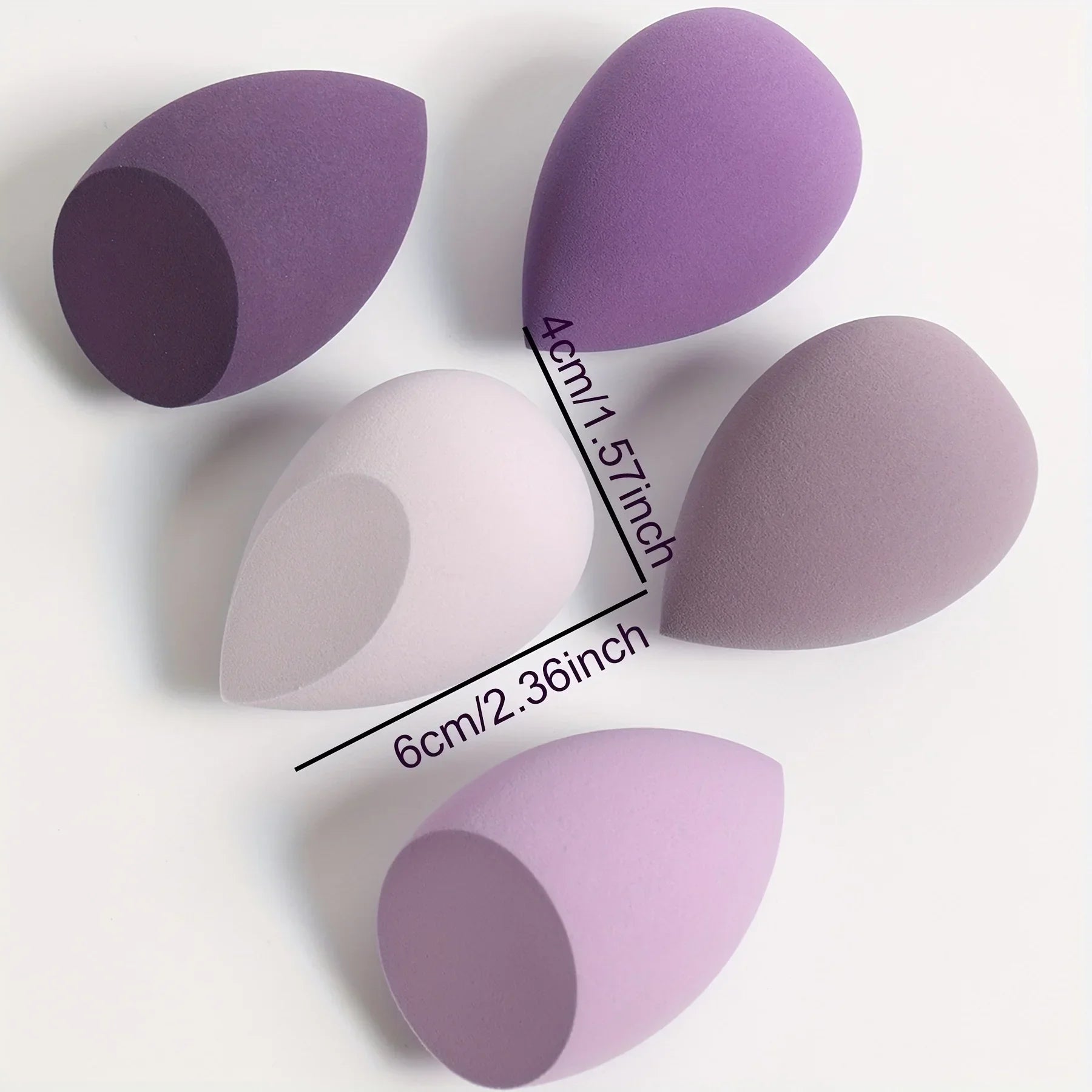 4/7/18-Piece Makeup Sponge Set – Dual-Use Beauty Blenders for Liquid, BB Cream & Powder