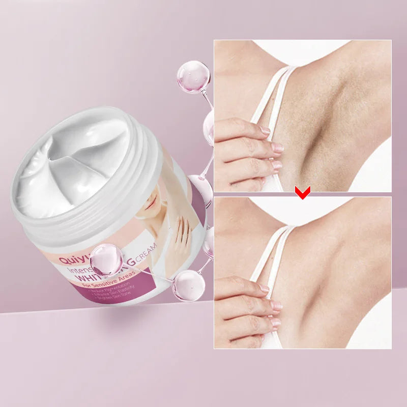 Whitening Cream for Dark Underarms – Armpit & Intimate Area Lightening Moisturizer