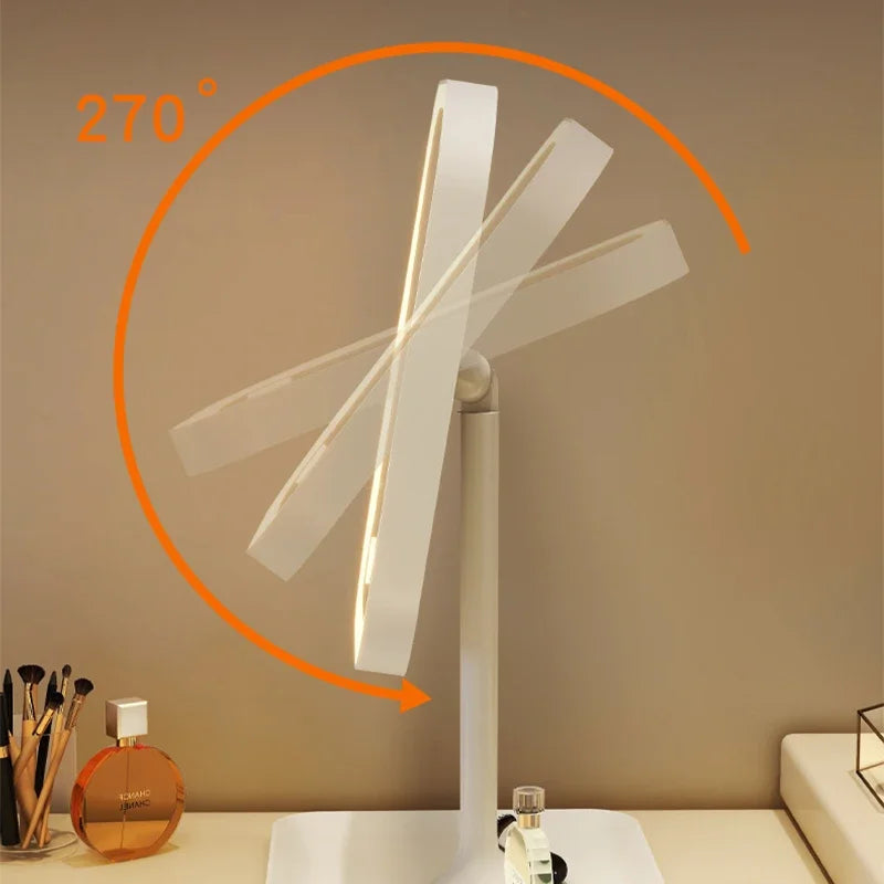 LED Vanity Mirror – 3 Colors, Touch Control, Modern Design