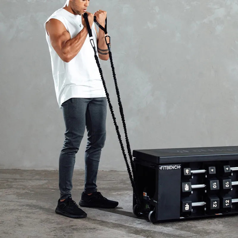 Men's Sleeveless Quick-Dry Basketball Vest, Breathable Gym Tank for Fitness and Bodybuilding