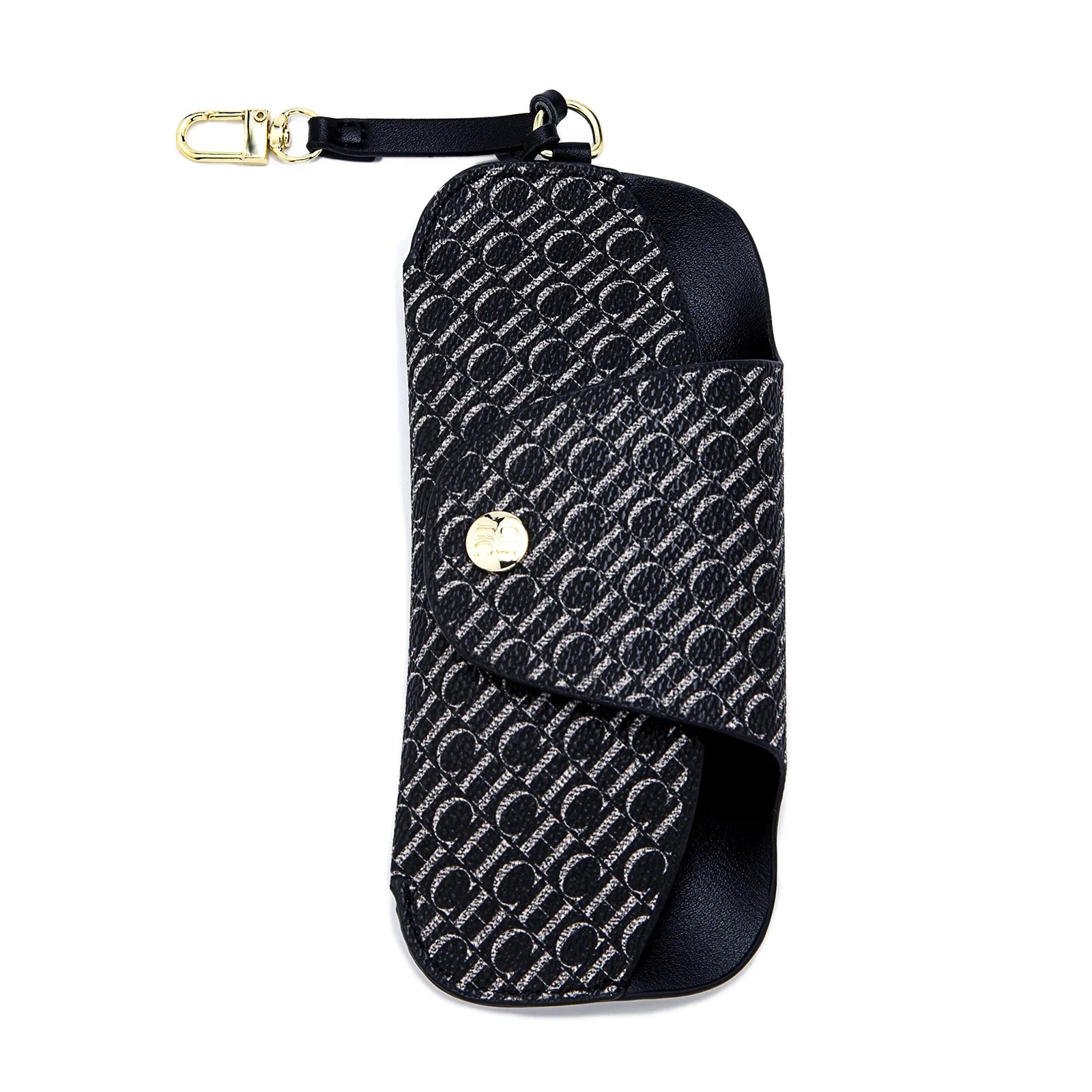 Snap Button Glasses Storage Bag Niche Brand New Portable Anti-Drop Anti-Crush Sunglasses