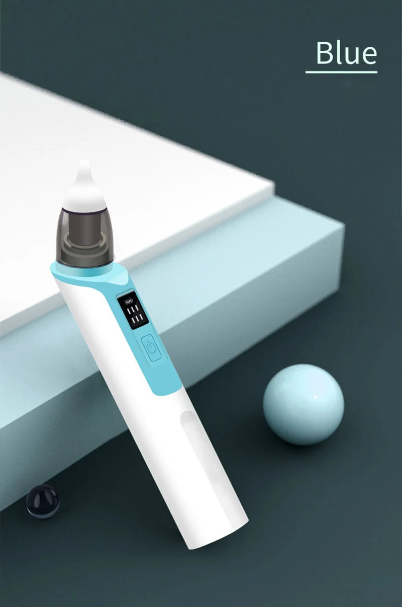 Electric Baby Nasal Aspirator – Rechargeable, Gently Clears Congestion for Newborns