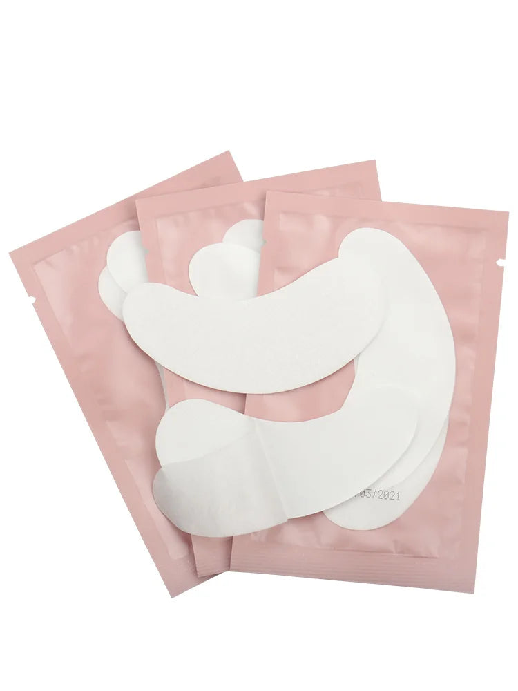 50 pairs of eyelash gel patches for grafting, under-eye extension, and makeup application