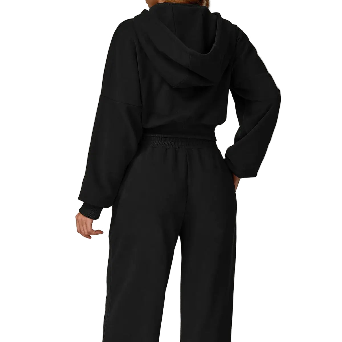 New Autumn Winter Hooded Sweatshirt Set 2PCS