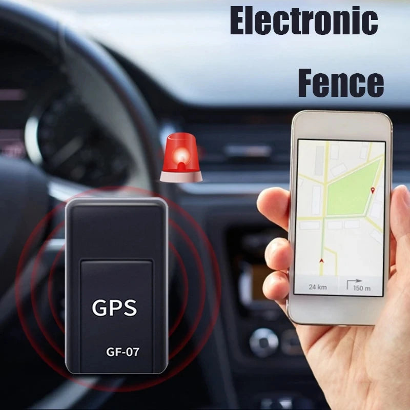 GF07 Magnetic Mini GPS Tracker – Real-Time Vehicle & Pet Locator, Compact & Portable with App