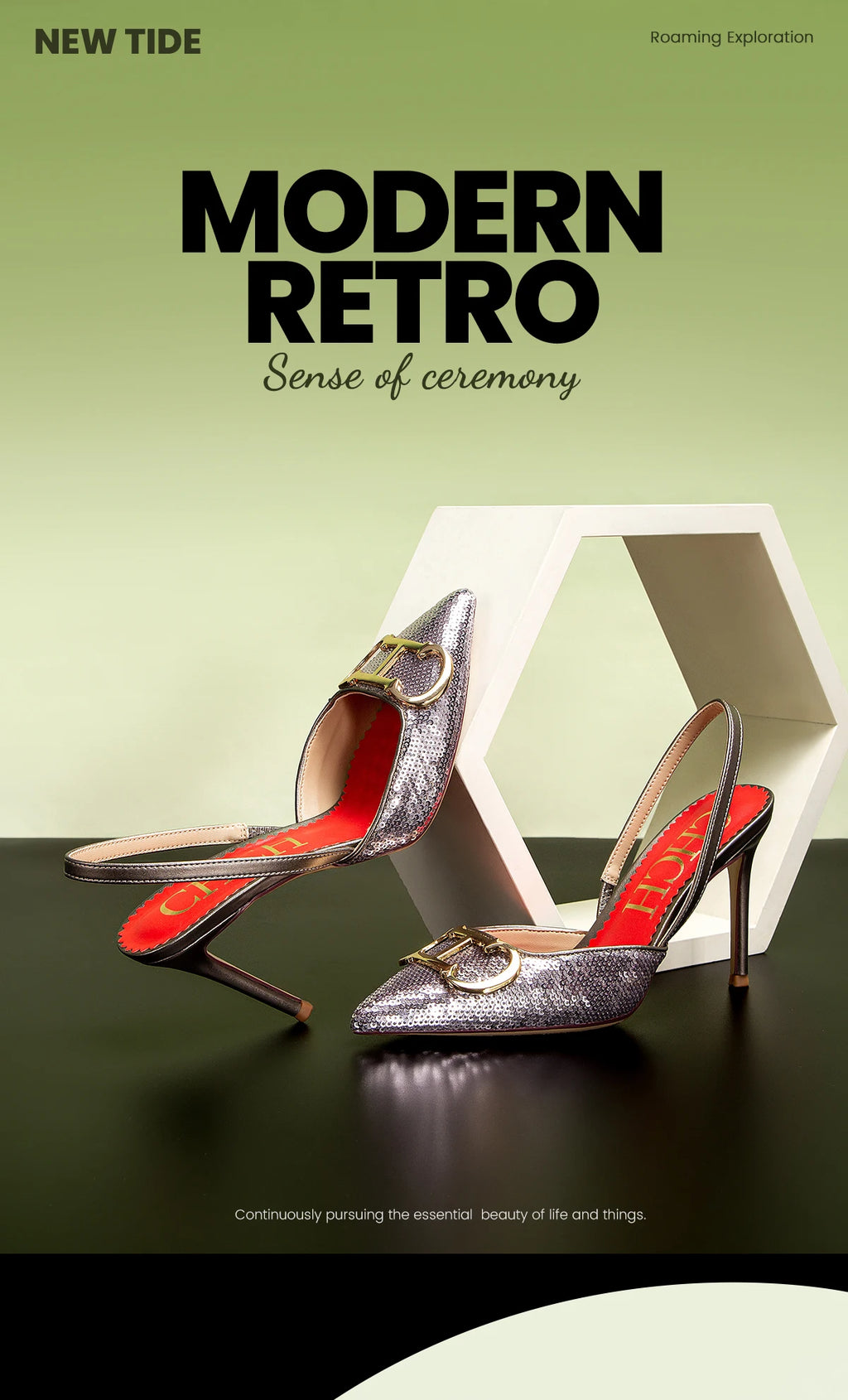 Women's High Heels Sharp tip Destiny Closed Toe Strappy Heels Sexy Wedding Bridal Party Dress Shoes 9cm